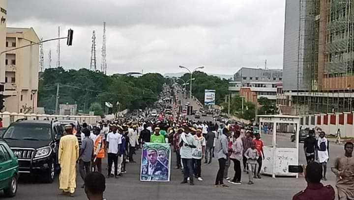  free zakzaky protest in abuja on Mon 22nd july 2019